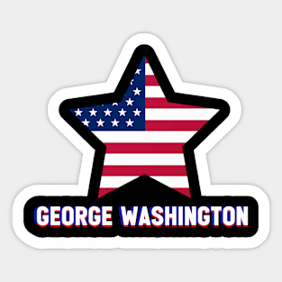 George Washington Design Sticker